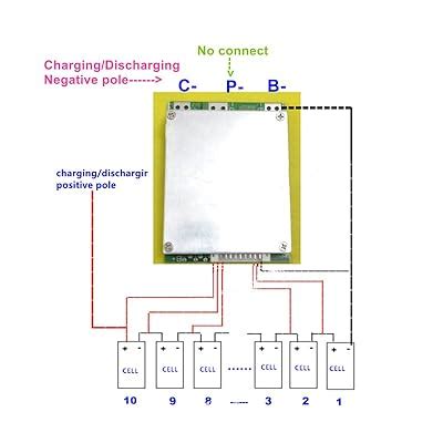 10S 36V 15A PCB BMS Protection Board Li-ion Lithium | Ubuy India
