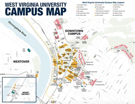 Virginia State University Campus Map