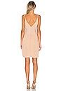 X by NBD Ivy Embellished Midi Dress in Nude | REVOLVE