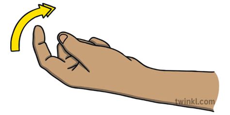 Finger Beckoning Hand Gestures Come Here Non Verbal Language KS1