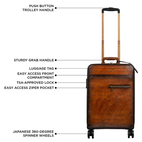 The Art of Travel with Leather Trolley Bags