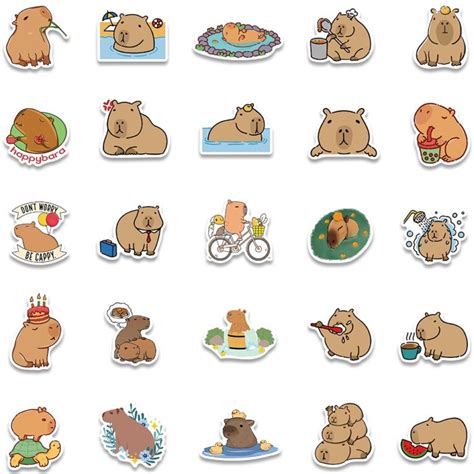 Image result for Tutorial for Stickers Capybara House