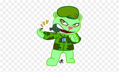 Image result for Happy Tree Friends Flippy HTF
