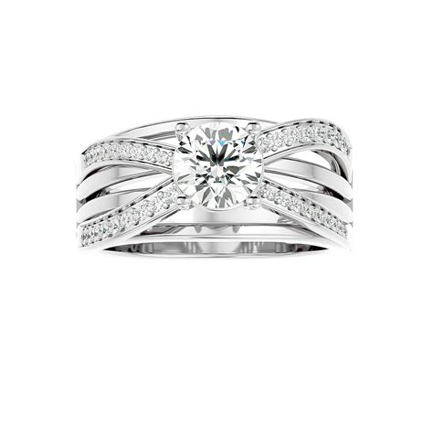 Buy Cruzar Moissanite Engagement Ring for Women | Cutiefy