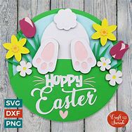 Image result for Cool Easter Bunny SVG