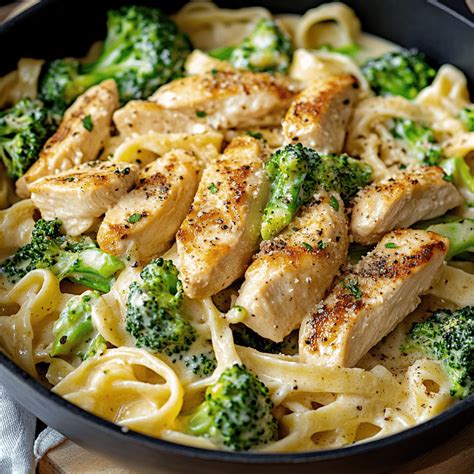Easy Chicken Broccoli Alfredo Recipe to Try Tonight - Delectable Recipe