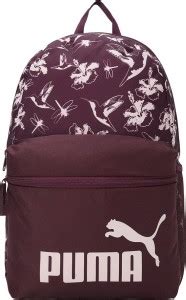 PUMA Phase AOP Backpack 23 L Laptop Backpack Grape Wine-Dragon-Fly AOP ...