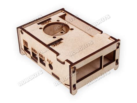 Enclosure for Raspberry Pi 4 Model B - MDF wooden Enclosure for ...