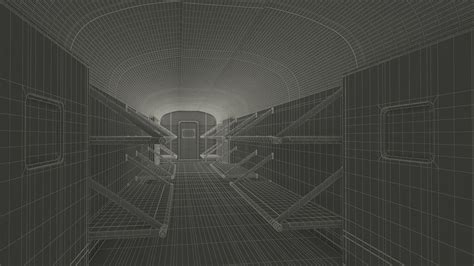 3D Amtrak Baggage Car model | 3D Molier International