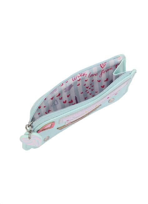 Porte-monnaie rétro vintage Vendula London « Candy Floss Truck Zip ...