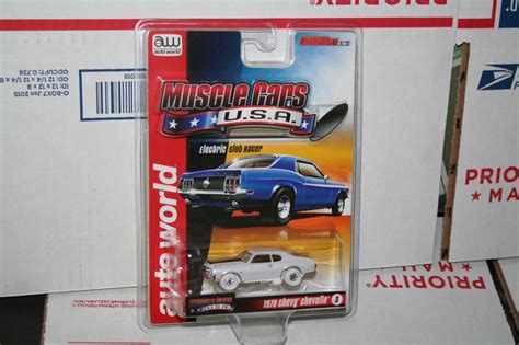 Rare iWHEELS Muscle Cars USA 70 Chevy Chevelle HO Scale Auto World Slot Car New | #1963564550