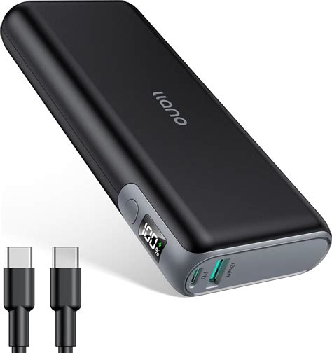 Amazon.com: llano Lightest Portable Laptop Charger, 65W 20000mAh Power ...