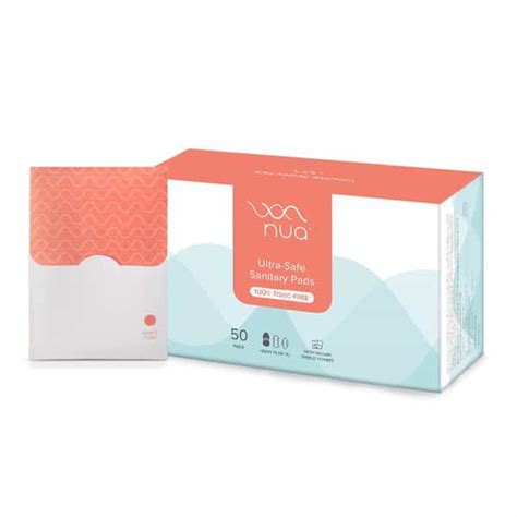 Buy NUA SANITARY PADS | 12 HEAVY FLOW, 20 MEDIUM FLOW , 18 LIGHT FLOW ...