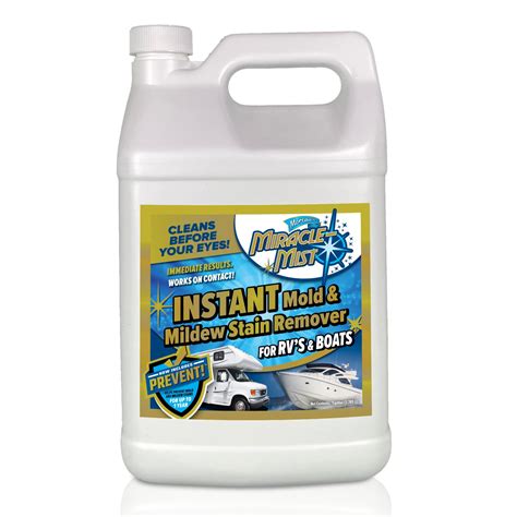 MiracleMist Instant - Mold and Mildew Spray Remover for RV and Boat's ...