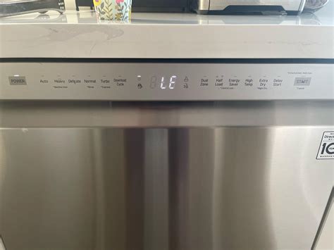 Image result for LG Dishwasher Error Code 1E