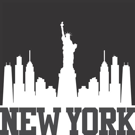 Page 4 | New york city skyline silhouette Vectors - Download Free High ...