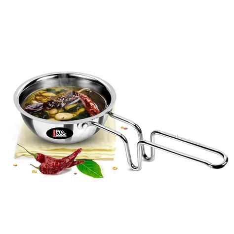Milton Procook Tri-Ply Steel Tadka Pan – Arham Enterprise