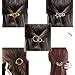 FOK Pack Of 5 Medium Metal Hollow Non Slip Hair Clutcher for Women ...
