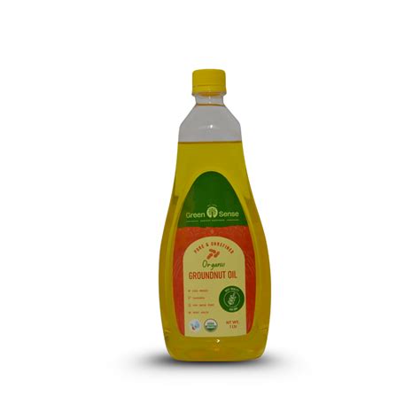 Groundnut Oil (Organic) – Greeensense