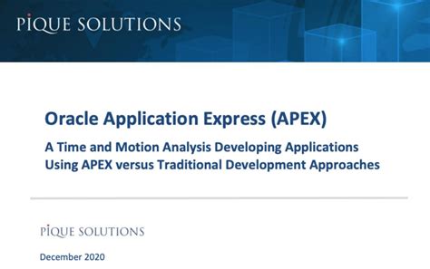Oracle Application Express Oracle APEX Features 的图像结果