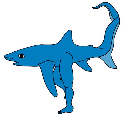 Shark with legs by Volcanain-Furh on Newgrounds