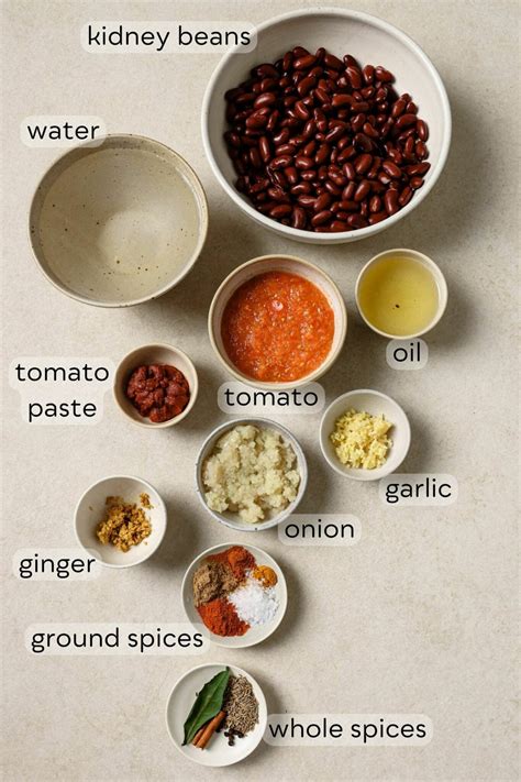 Rajma Recipe (Rajma Masala - Red Kidney Beans Curry) - Tea for Turmeric