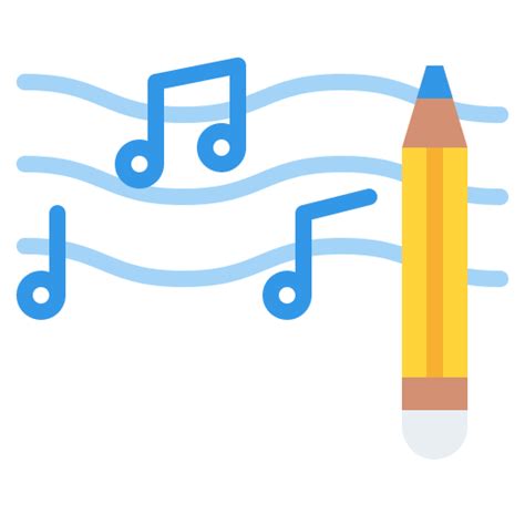 Songwriter - Free music icons
