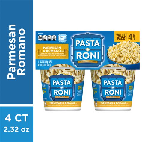 Pasta Roni Pasta, Parmesan & Romano Flavor, Value Pack (2.32 oz ...