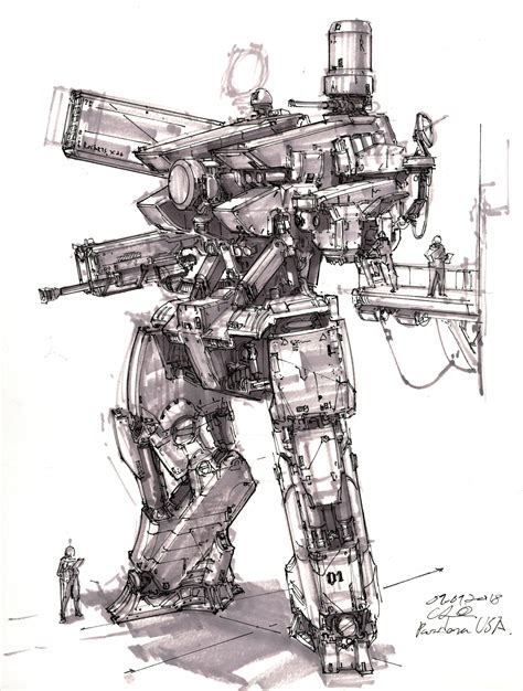 Mech Suit Drawing Tutorial 的图像结果