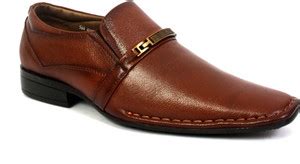 Hitz Tan Leather Formal Shoes Slip On For Men - Buy Hitz Tan Leather ...
