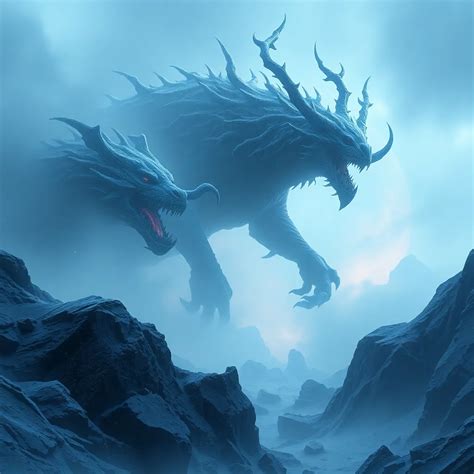 The Creatures of Niflheim: Beasts Born from Ice and Mist - Norse Mythology