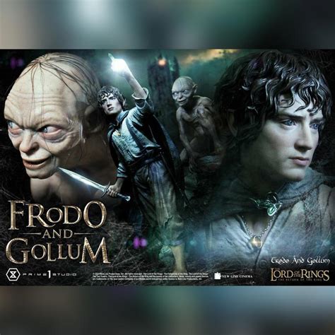 The Lord of the Rings series: Frodo and Gollum Statue By Prime 1 Studi