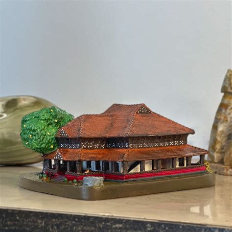 Buy Traditional Kerala House Miniature : Tharavadu Kerala Design