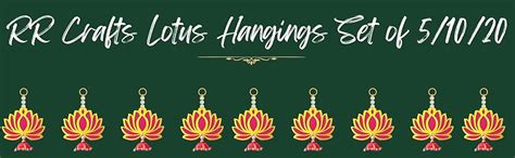 The Trends Handmade Beautiful Lotus backdrops with jhumki hangings for ...