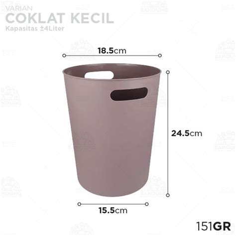 Promo Trash Bin Aesthetic Tempat Sampah 4L 8L Minimalis Tong Sampah ...