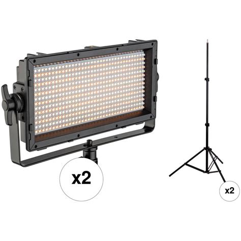 Buy India Genaray Spectro LED Essential 500IIB Bi-Color LED 2-Light Kit ...