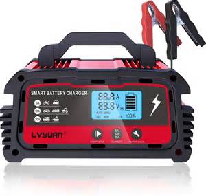 LVYUAN 20A Smart Car Battery Charger with LCD Nepal | Ubuy