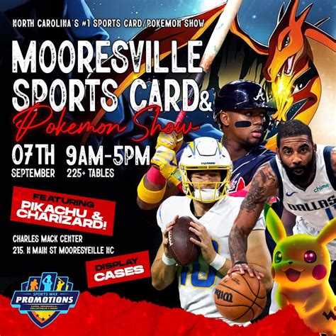 September Mooresville Sports Card and Pokémon Show, Charles Mack ...