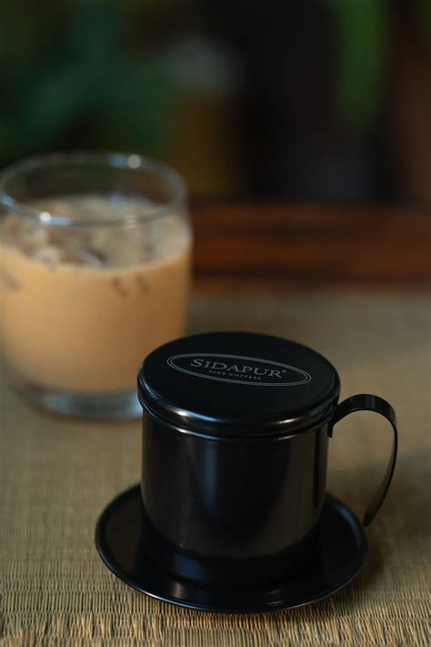 Vietnamese Coffee Filter - Matt black – Sidapur