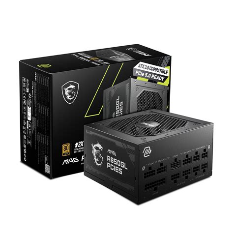 Amazon.in: Buy MSI MAG 850W Power Supply 80 Plus Gold - ATX 3.0 PCIe 5. ...