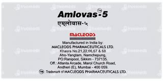 Amlovas 5 Tablet – Hypertension Relief | Buy Online