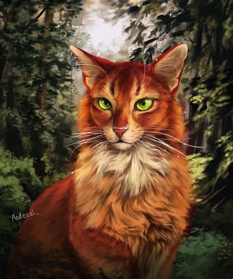 Warrior Cats Wallpaper Firestar