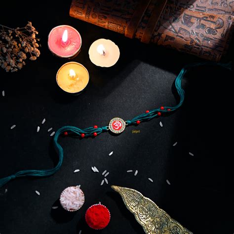 Om Stone Rakhi For Rakshabandhan (Pack of One) – Jaipri