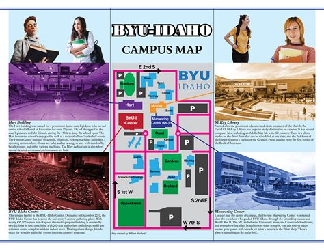 BYU Idaho Campus Map :: Behance