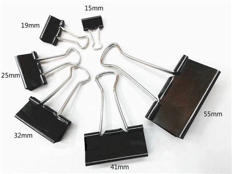 black office clips
