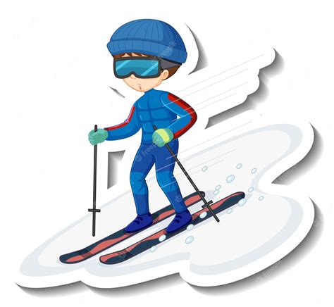 Snow Ski Clip Art