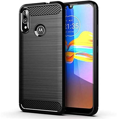 Newlike Silicone Motorola Moto E6s Case Premium Tough Rugged Solid ...