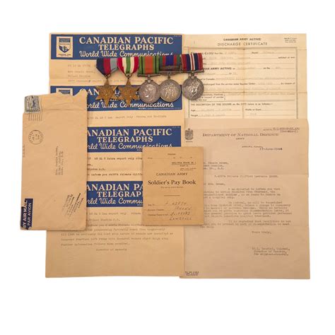 Canadian Medal Grouping – Private C.L. BROWN – West Nova Scotia ...