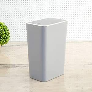 Home Centre Sedona Elissa Solid Push Bin - Grey : Amazon.in: Home & Kitchen
