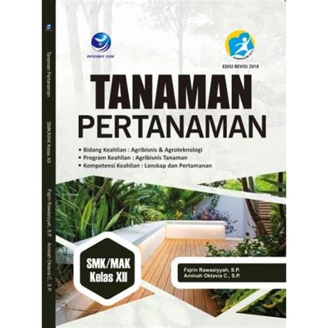 Jual Tanaman Pertanaman - Agribisnis & Agroteknologi -Lanskap SMK Kelas ...